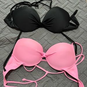Push up bikini top bundle